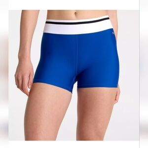 NWT DSG Women's Compression Bike Shorts Blue Size Medium